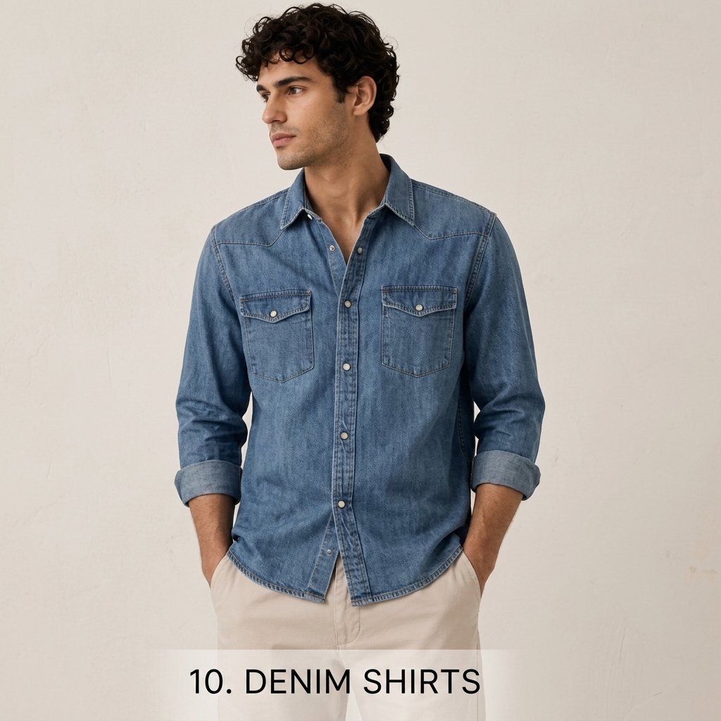 10. Denim Shirts